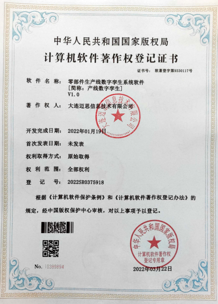 知识产权证书六