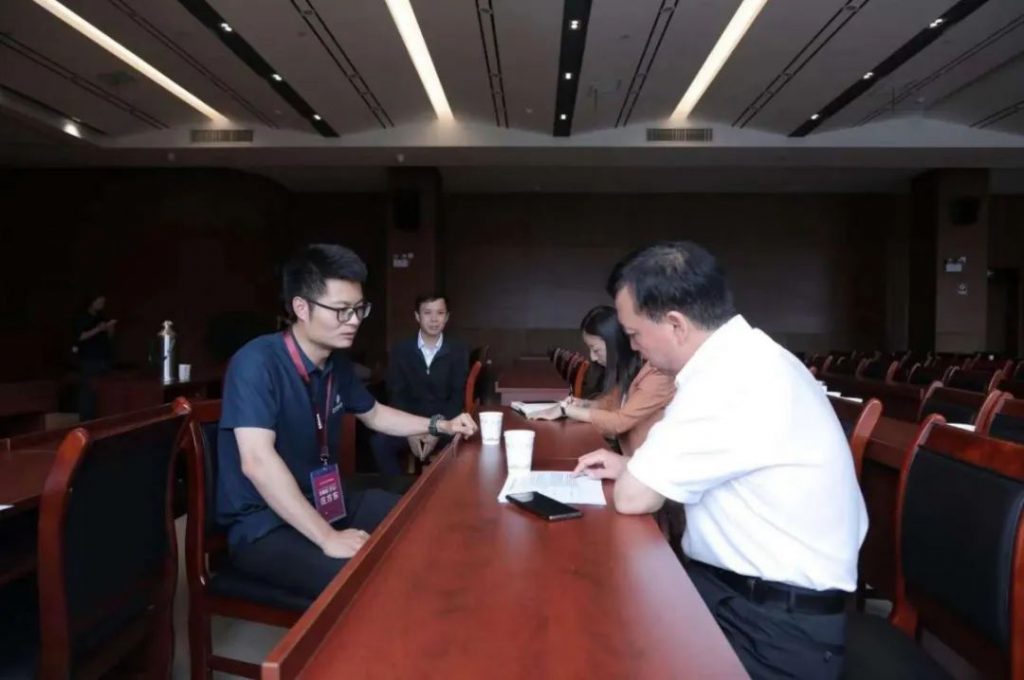 项目落地对接座谈会现场四
